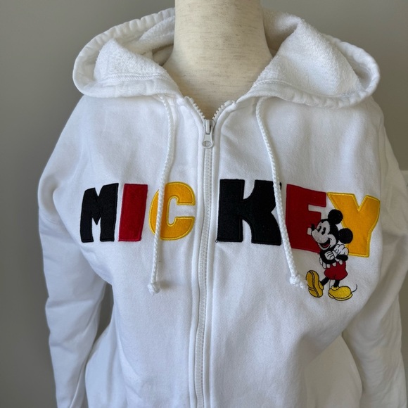 Walt Disney World Micky Hoodie with “Micky” Print and Large Back Graphic - Picture 5 of 9